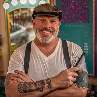 Tony Woodley, hair stylist at Shine the 2nd Salon in Orlando